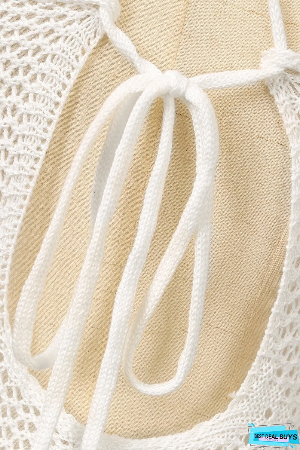 Hollow Tasseled Beach Dress