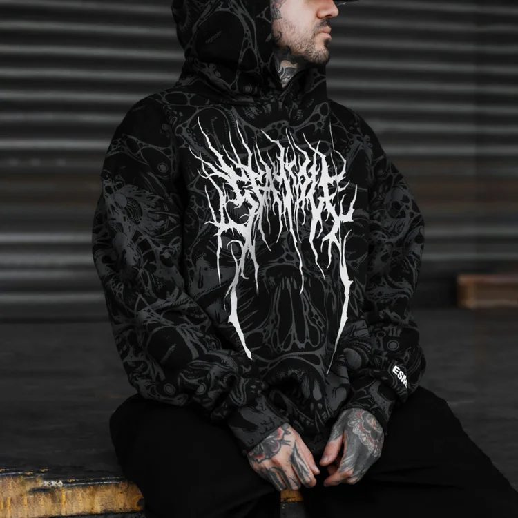 Dark Oversized Hoodie