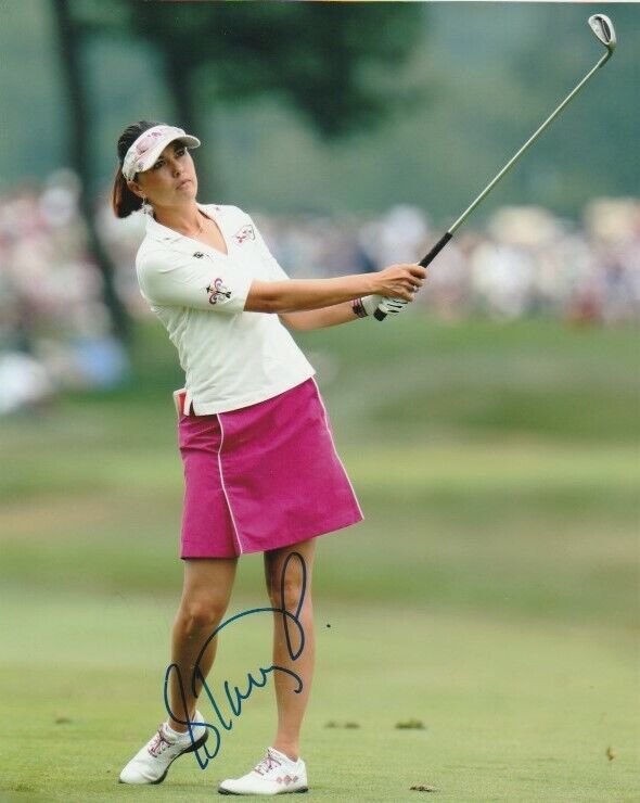 STACY PRAMMANASUDH SIGNED LPGA GOLF 8x10 Photo Poster painting #1 Autograph