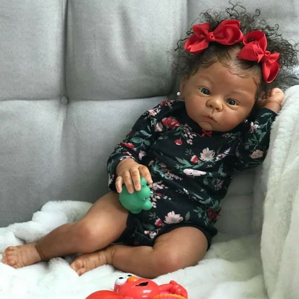 newborn black baby girl