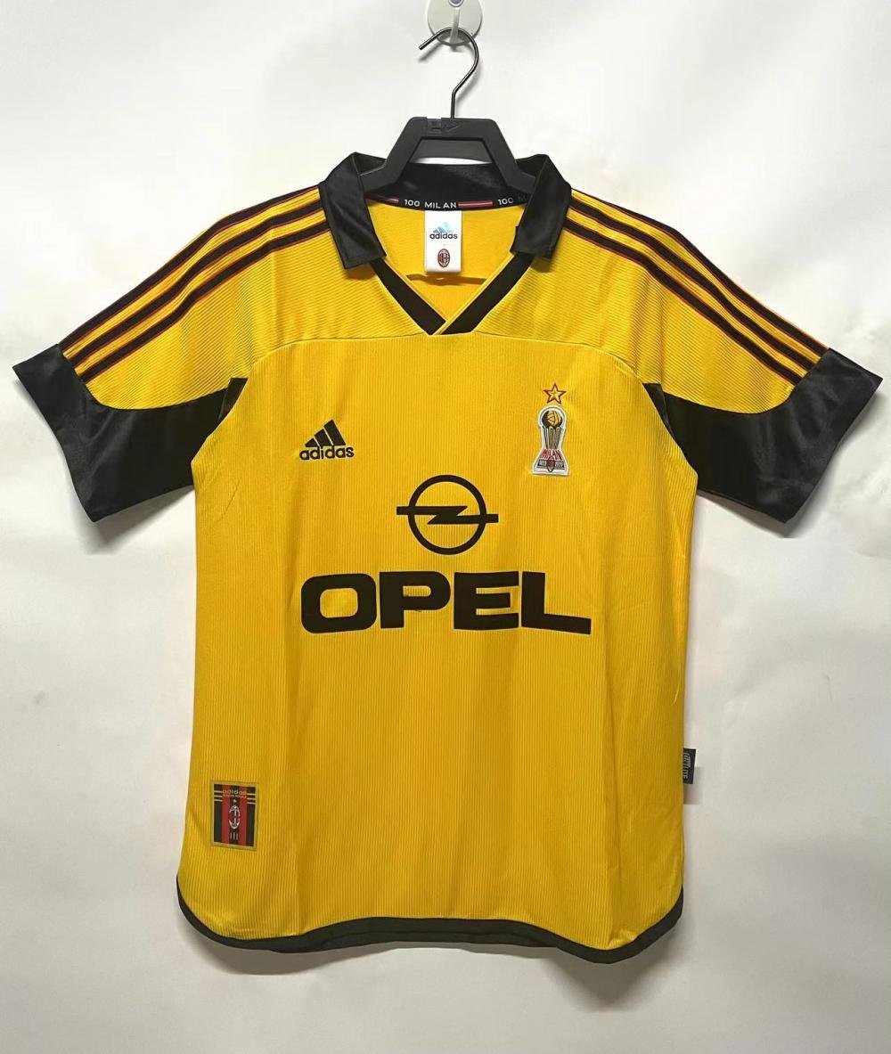 1999/2000 Retro AC Milan Away Football Shirt