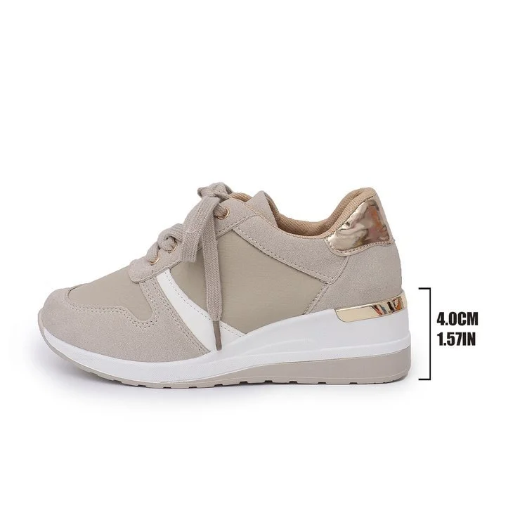 Yyvonne Sports Single Shoes Women's New Fashion In The Spring Of 2025 Casual Thick Soles Are Comfortable