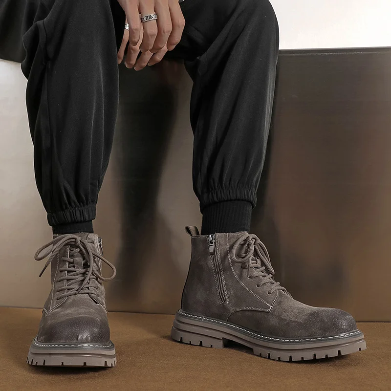 Breakj Breakj Mass Boot For Men's Fashion Boots Side Zip 4510-X