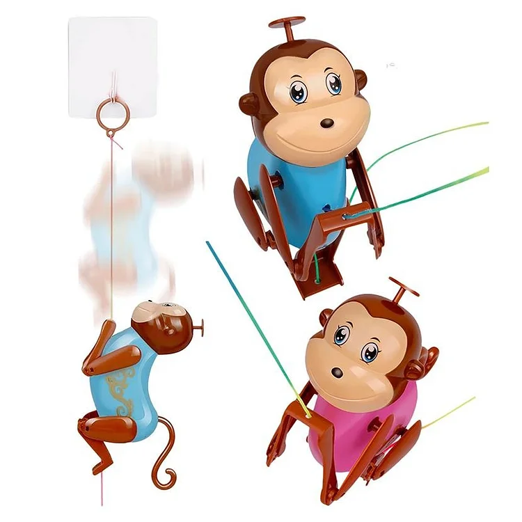 Rope-Climbing Monkey Toy