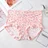 Kissbake Flower Printed Seamless High Waist Panties Women's Ice Silk Hip Lift Summer Thin Briefs Fashion Breathable Elastic Underwear