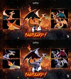 1/20 Scale World Zukan Mega Charizard Y - Pokemon Resin Statue - Yun Meng Studio