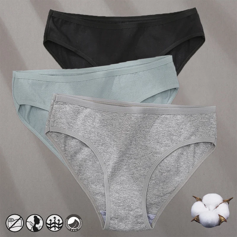Billionm Women Cotton Panties Sexy Underwear for Female Solid Jacquard Pattern Briefs Women's Comfortable Undearpants Intimates Lingerie