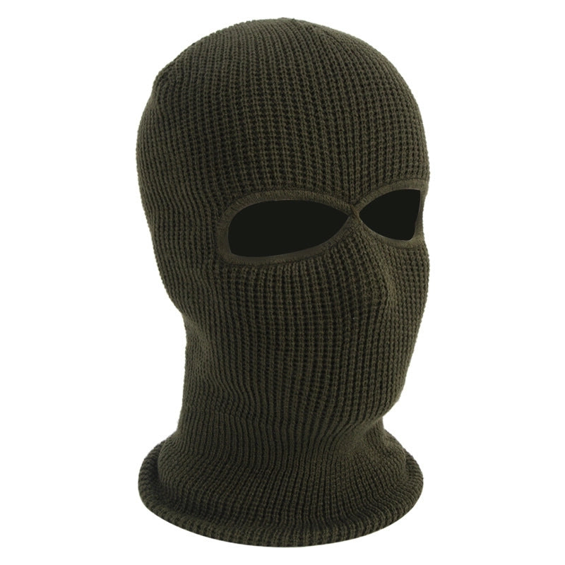 Cycling Mask Cold-proof Warm Headgear Outdoor Fleece Wool Hat Winter Sports Headgear Ski
