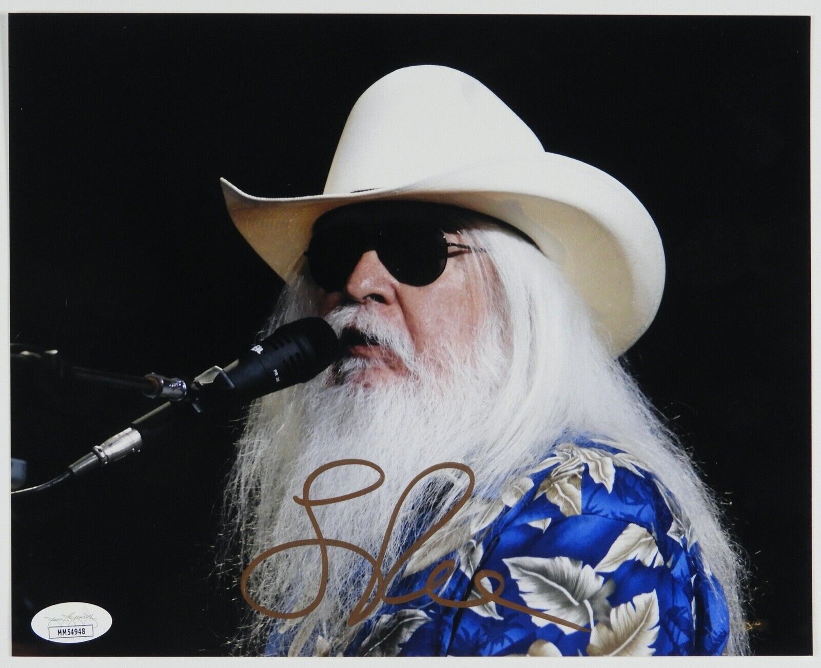 Leon Russell Signed JSA Autograph Photo Poster painting 8 x 10