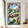 (45*75cm)Garden House - Full Square Drill Diamond Painting