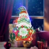 5D Christmas Diamond Painting Hanging Light Festive Rhinestone Lamp Pendant Kits