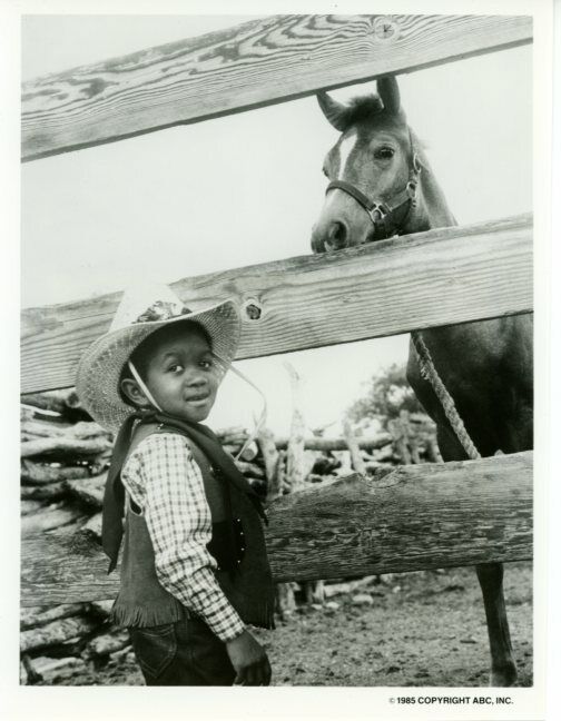 Emmanuel Lewis Webster 1985 original Press 7x9 Photo Poster painting