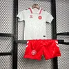 2024 Denmark Away Football Shirt Kids Size 1:1 Thai Quality