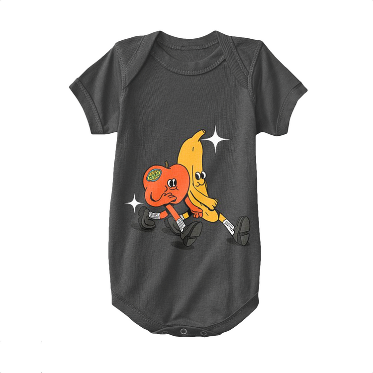 Apples And Bananas Are Best Friends, Fruit Baby Onesie