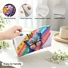 (25cm)Rainbow Butterfly PU DIY Diamond Painting Tissue Box for Beginners Adults