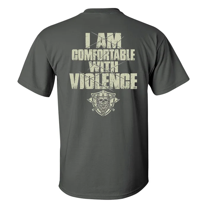 I Am Comfortable Printed Men's T-shirt