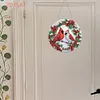 Cardinal de No&euml;l double face - Pendentif bricolage 5d