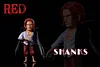 WCF Scale Red Hair Pirates Shanks & Rockstar  - ONE PIECE Resin Statue - A Plus Studios