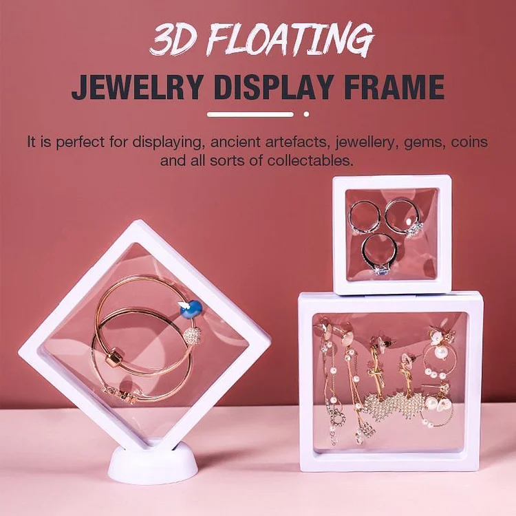 3D Cadre d\'affichage  pour Bijoux