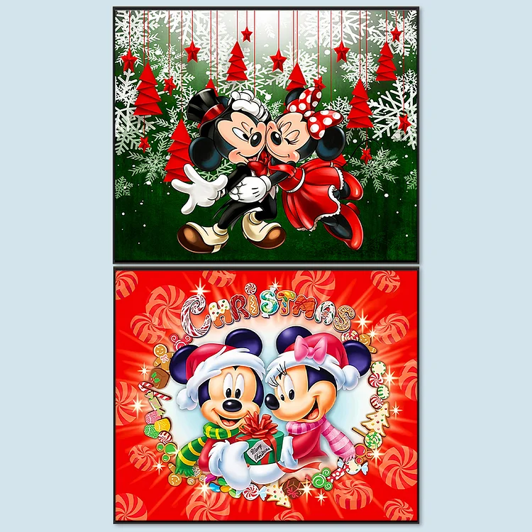 Full Round Drill Diamond Painting -Christmas Disney Mickey Mouse - 60*50cm