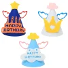 50PCS Cute HAPPY BIRTHDAY Kids Baby Party Photography Decor Hats