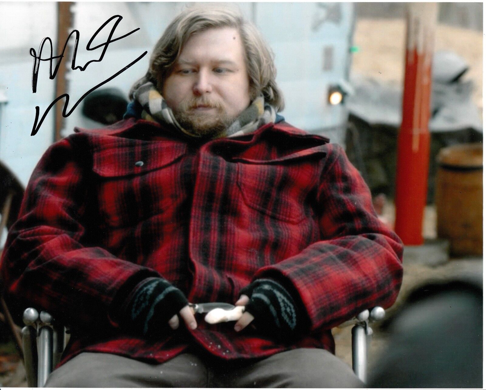 MICHAEL CHERNUS SIGNED ORANGE IS THE NEW BLACK Photo Poster painting UACC REG 242