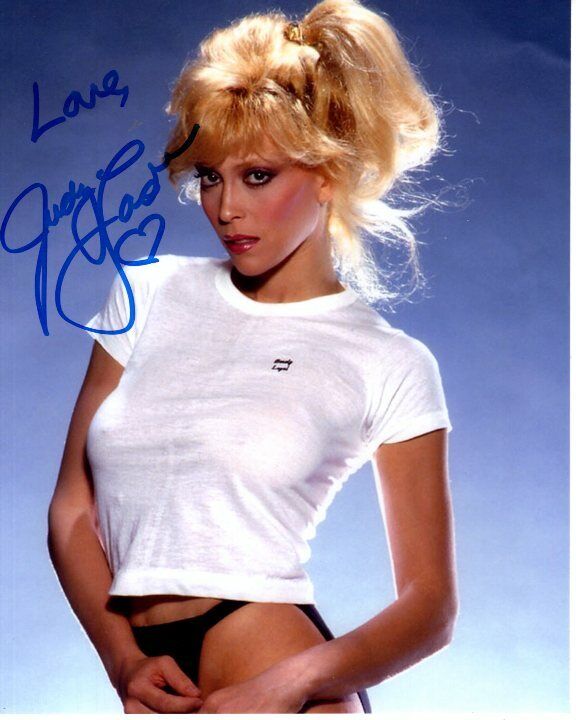JUDY LANDERS signed autographed SEXY Photo Poster painting