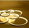 Modern LED Rings Ceiling Lamp For Kitchen Living Room Study Room ...
