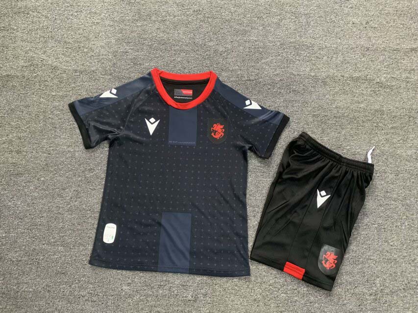 2024 KIDS Georgia Away Football Jersey 1:1 Quality Thai Quality