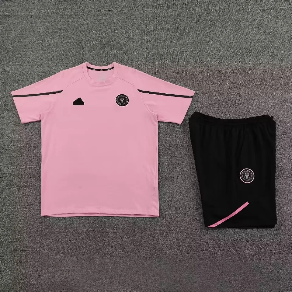 24/25 Miami Training Wear Kit Pink Football Shirt Thai Quality