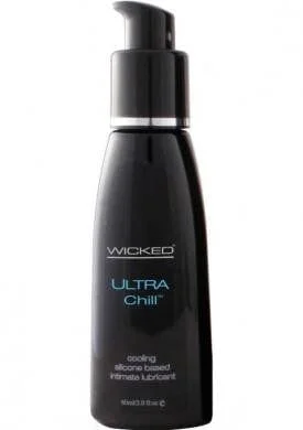 Pornhint Wicked Ultra Chill Cooling Silicone Lubricant 2 Oz