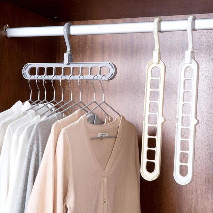 Rotate Anti-skid Folding Magic Clothes Hanger