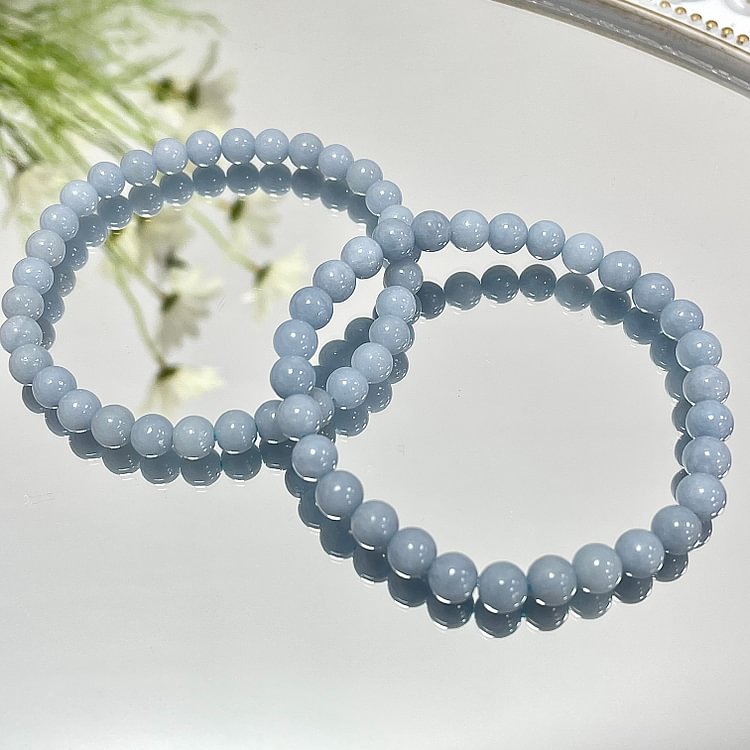 Angelite Bracelet 6mm/8mm