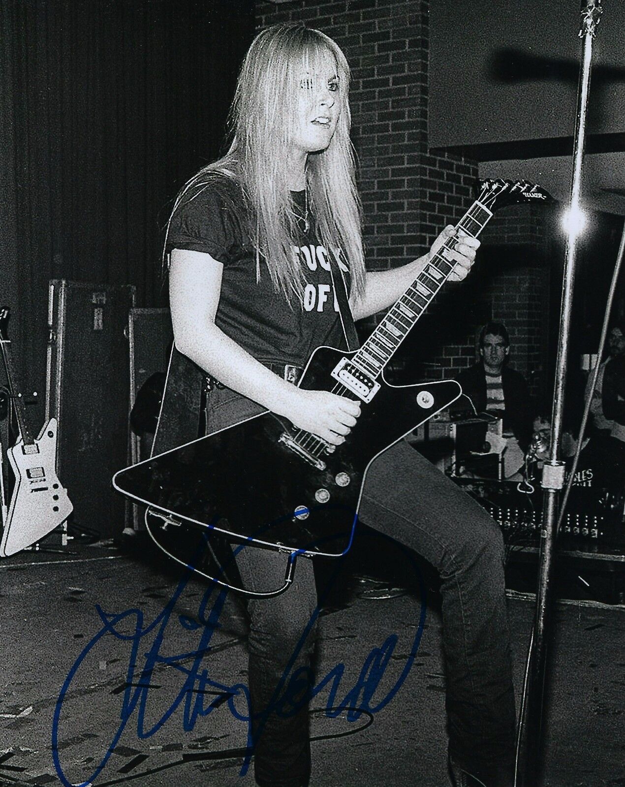 GFA The Runaways * LITA FORD * Signed Autographed 8x10 Photo Poster painting MH3 COA