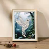 (17x22cm)Bird DIY Pearl Painting Art Kits for Adults Home Wall Decor Pearl Art Painting With Wooden Frame