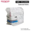 Original SMC VX220AA Solenoid Valve 24V 220V 1/4" BSP Direct 2 Way Post For Air Single Unit Fiber Laser Cutting Machine Parts