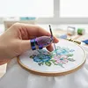 Cross-Stitch Tools Retro Adjustable Thimble Non-Slip Hand Sewing Thimble Ring