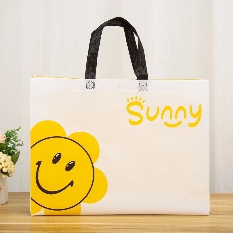 Cartoon Cute Non-woven Bag Spot Shopping Mall Clothing Store Children’s Clothing Store Non-woven Bag With Logo Shopping Gifts