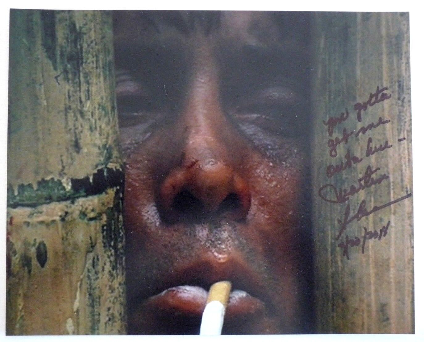 Martin Sheen Signed Apocalypse Now 8x10 Photo Poster painting W Inscription BAS Certified #2