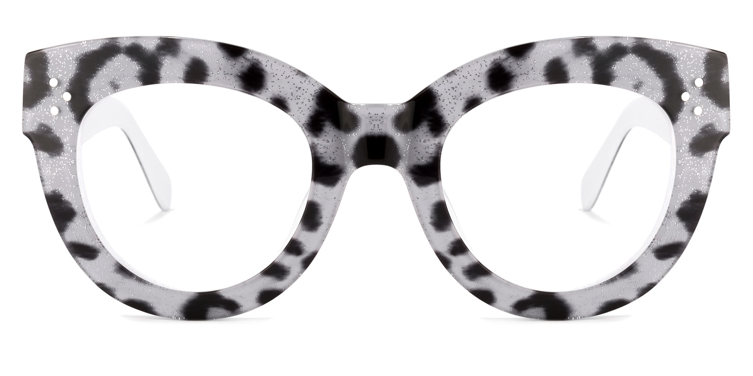 Miguel Grau-Tortoise Cateye Brille Grau-Tortoise