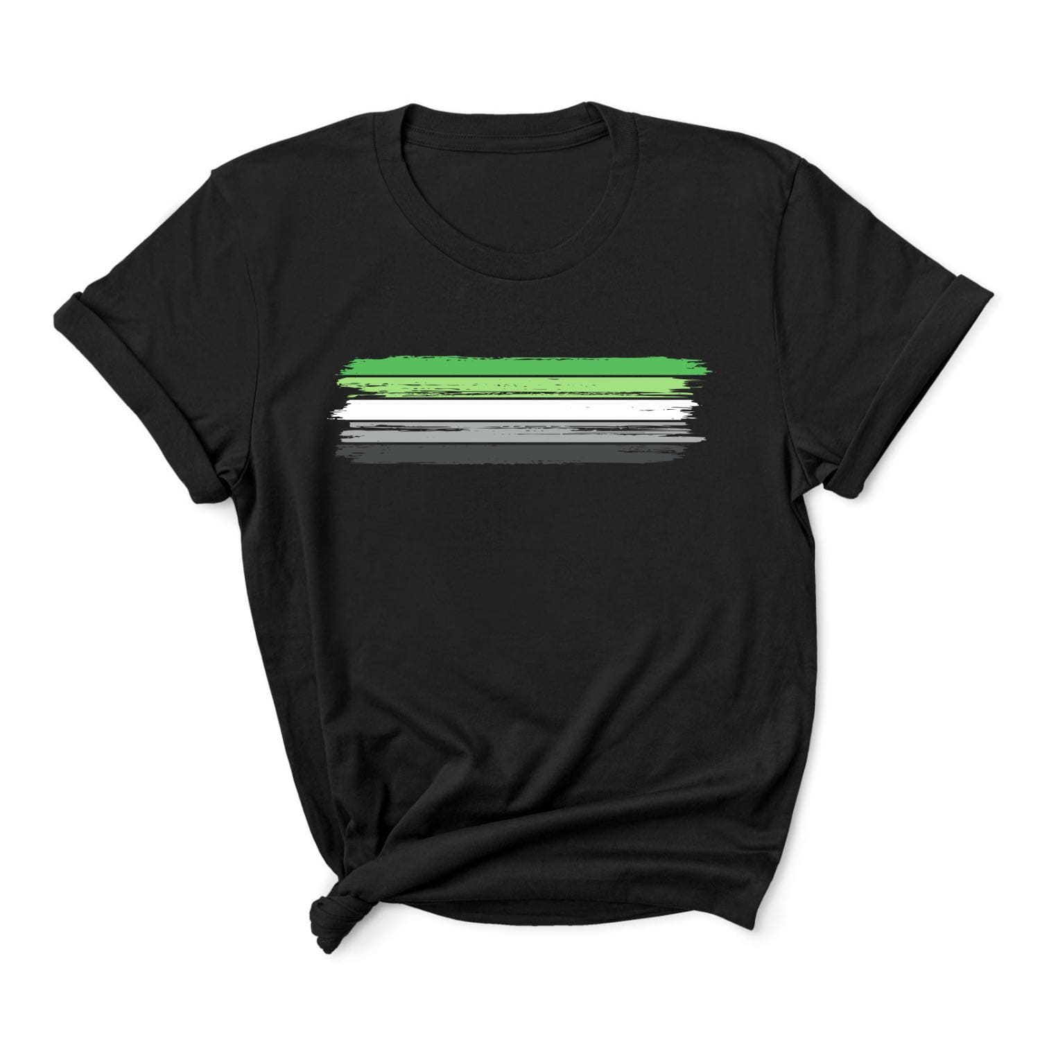 Grunge aromantic t-shirt