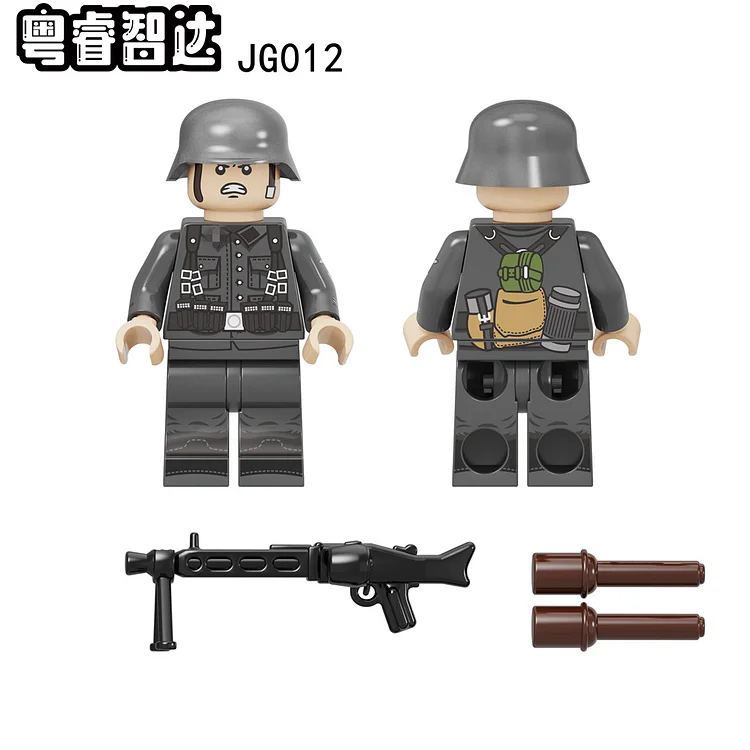 World War II Military Minifigures J0003 Brick Blocks Construcion Toy