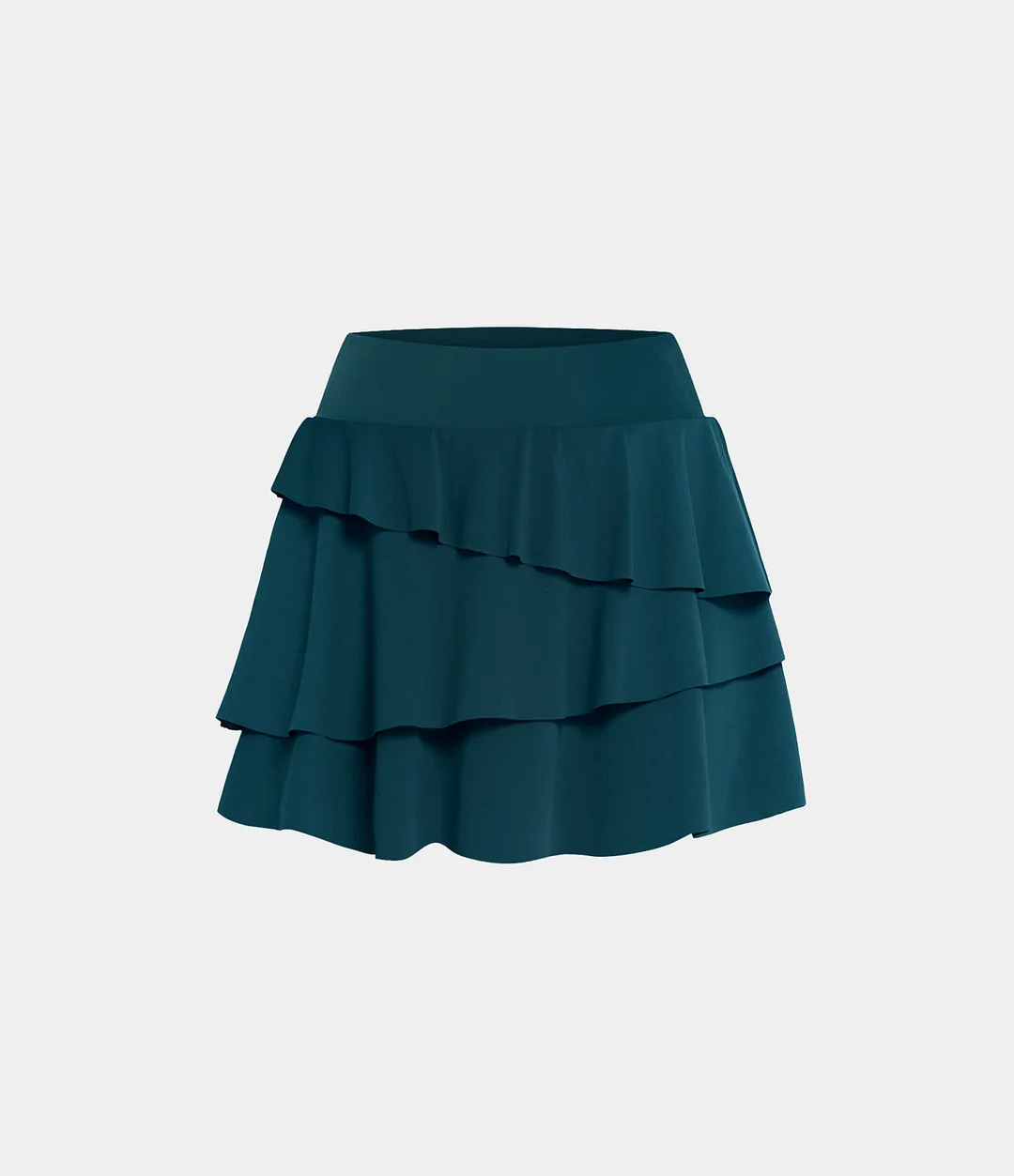 In My Feels Everyday High Waisted 2-in-1 Tennis Skirt-Truffle