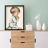 Diamond Painting -DIY Full Square Drill Praying Kid