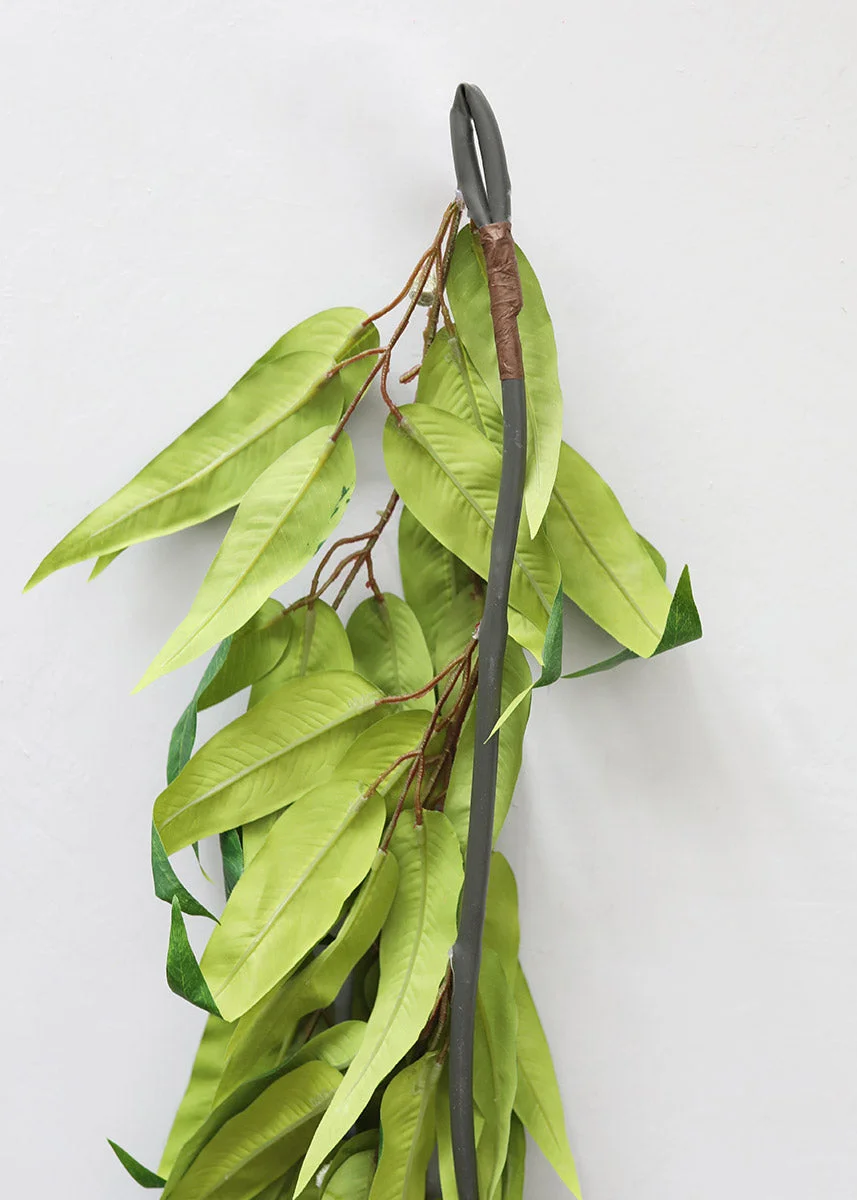 Fake Eucalyptus Leaf Garland - 70.5"