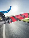 Bike Handlebar Grips Shock Absorbing Mountain Bicycle Grips for 22.2mm Handlebar