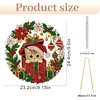 Crystal Dot Art Light Catcher Kit Kitten Christmas 9.45x9.45in