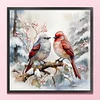 Birdie-Full Embroidery 3 Strands 11CT Stamped Cross Stitch-40*40CM