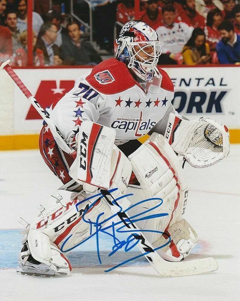 Braden Holtby Autographed Signed 8x10 Photo Poster painting ( Capitals ) REPRINT