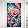 (40*70cm)Flower - Full Round Drill Diamond Painting